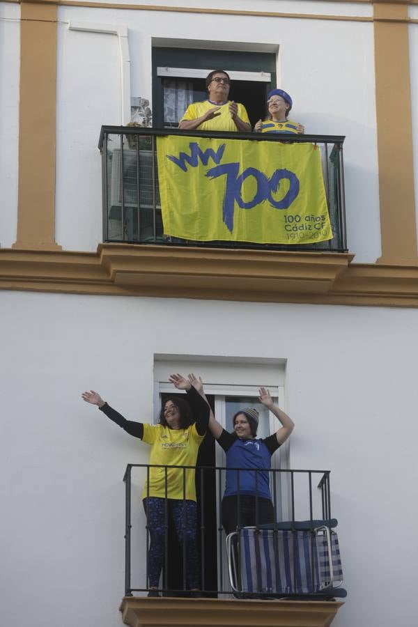 FOTOS: El Cádiz CF y el barrio del Balón en Cádiz