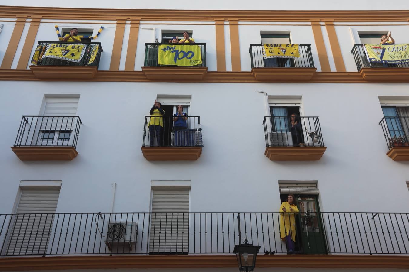 FOTOS: El Cádiz CF y el barrio del Balón en Cádiz