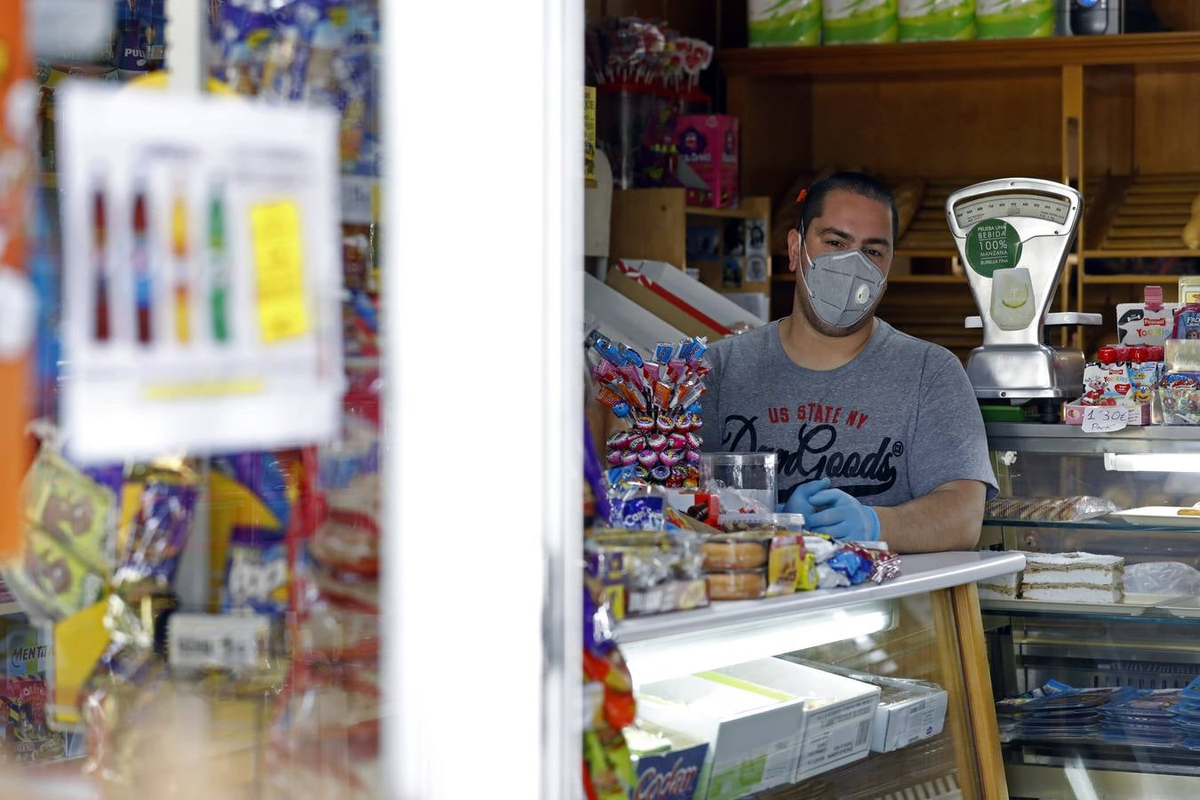 En imágenes, el confinamiento en Cañero, el barrio tranquilo