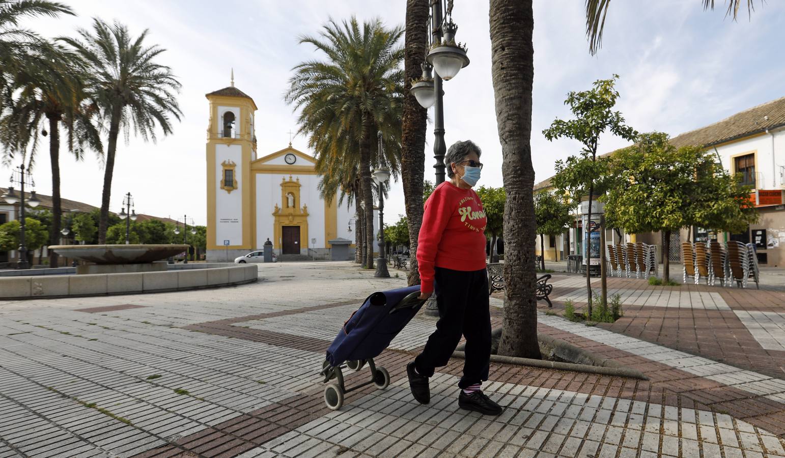 En imágenes, el confinamiento en Cañero, el barrio tranquilo