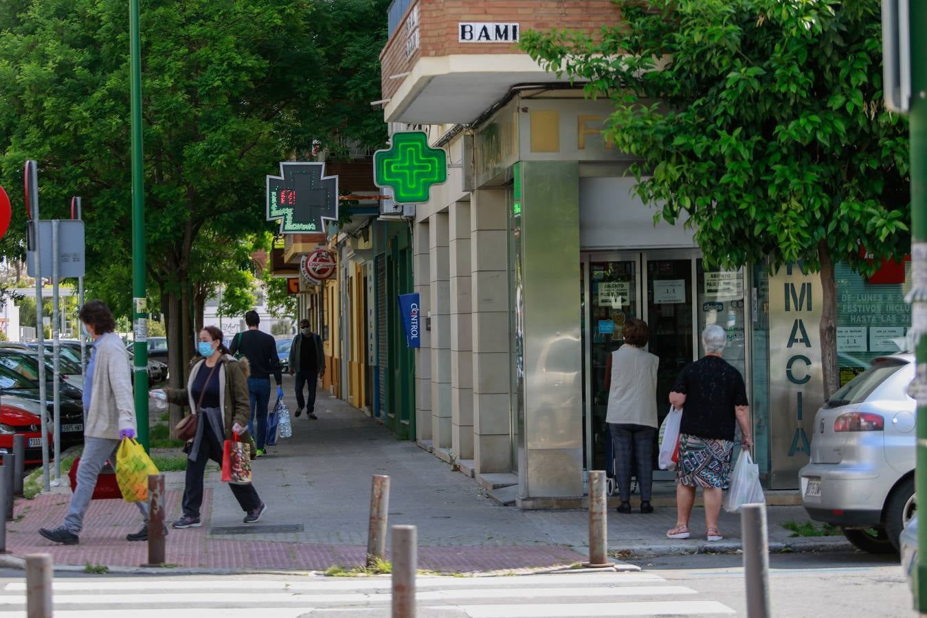 Crisis del coronavirus: Día a día en el barrio de Bami