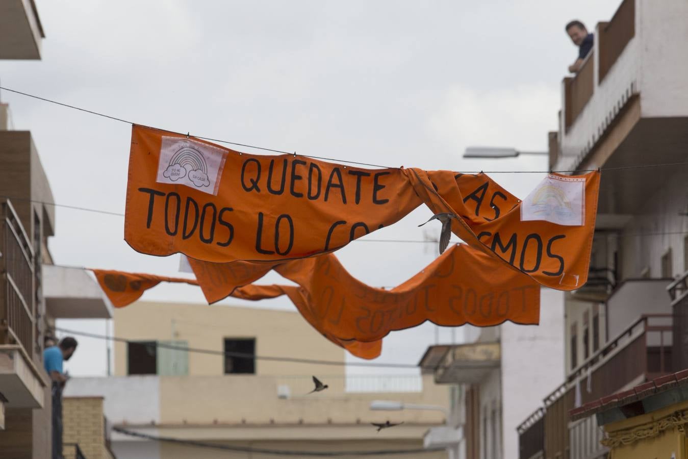 Coronavirus en Sevilla: así se vive en Valdezorras el confinamiento