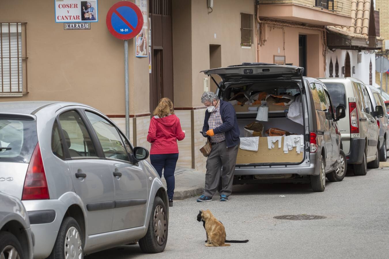 Coronavirus en Sevilla: así se vive en Valdezorras el confinamiento