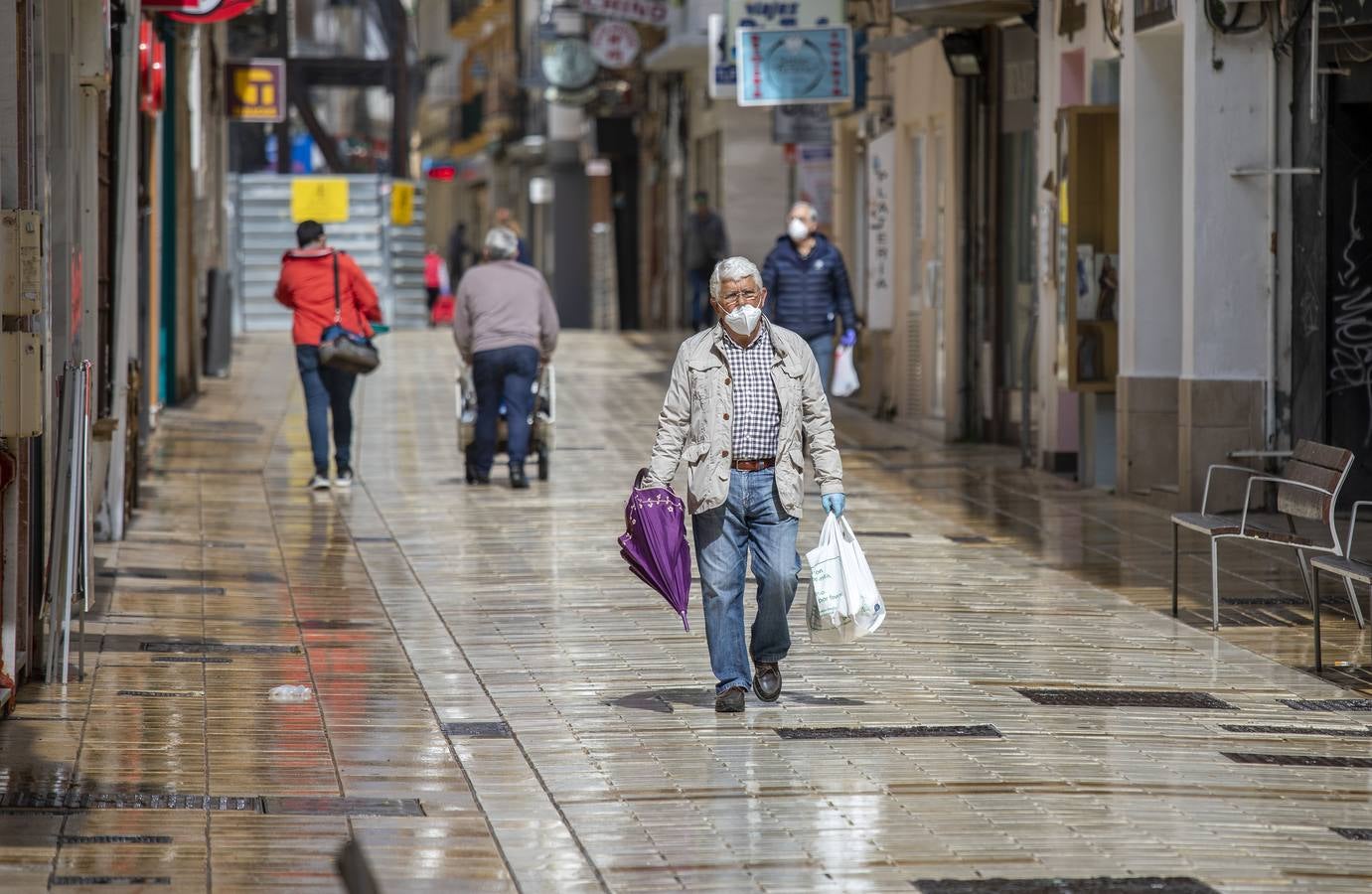 Huelva, en el trigésimo octavo día de confinamiento por el coronavirus