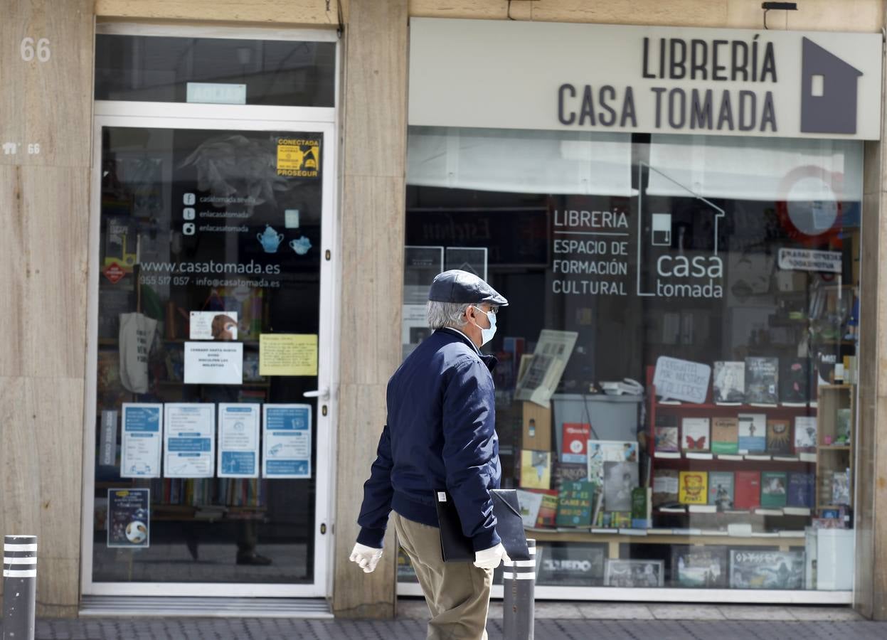 Coronavirus en Sevilla: librerías cerradas en el Día del Libro