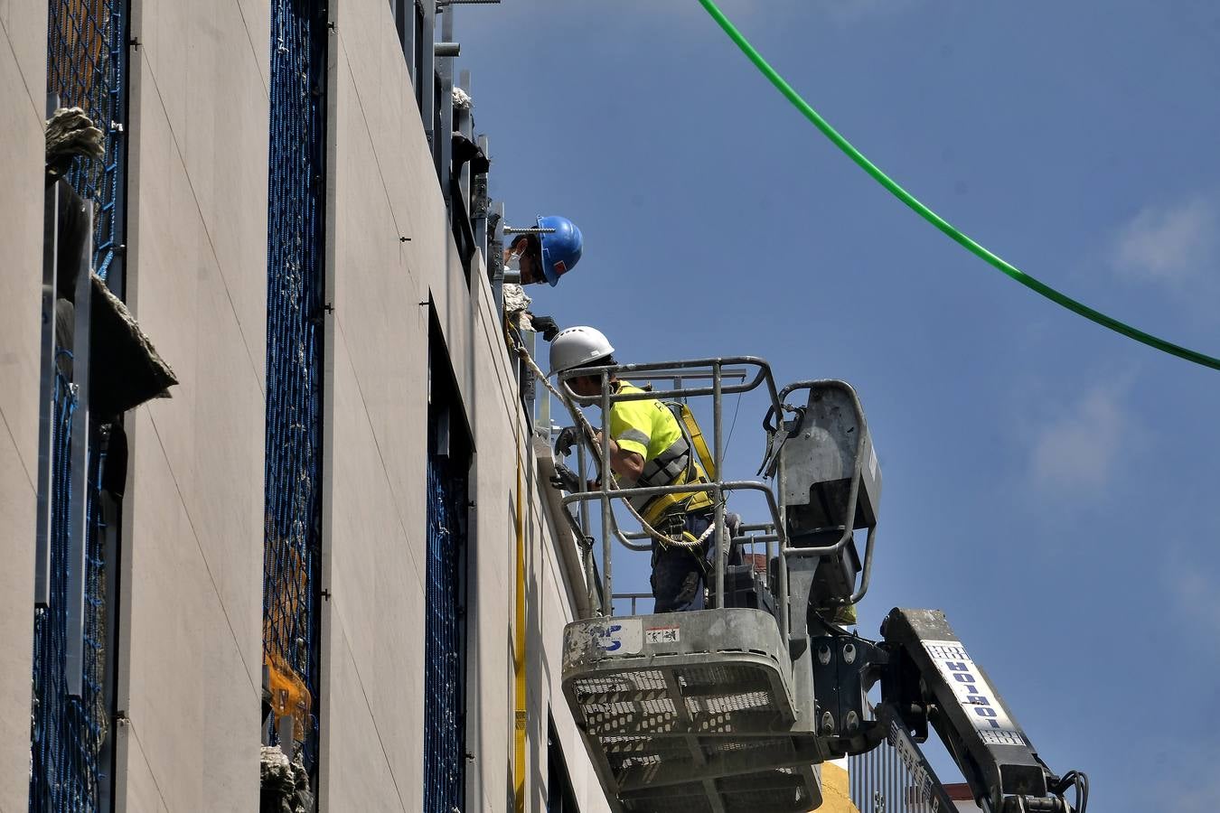 Coronavirus en Sevilla: las obras en los hoteles no paran