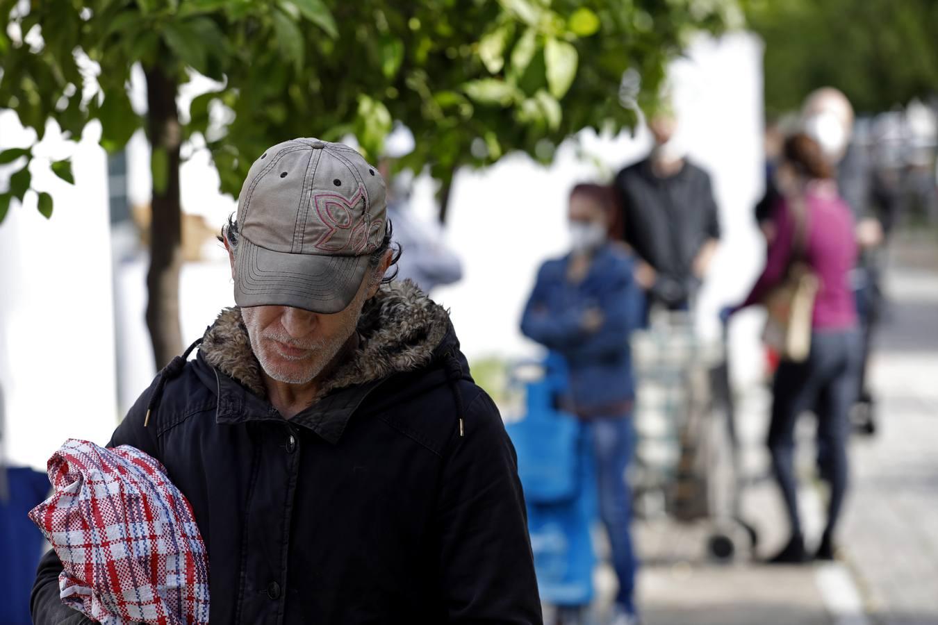 El reparto de comida de &quot;Todos por Córdoba&quot;, en imágenes