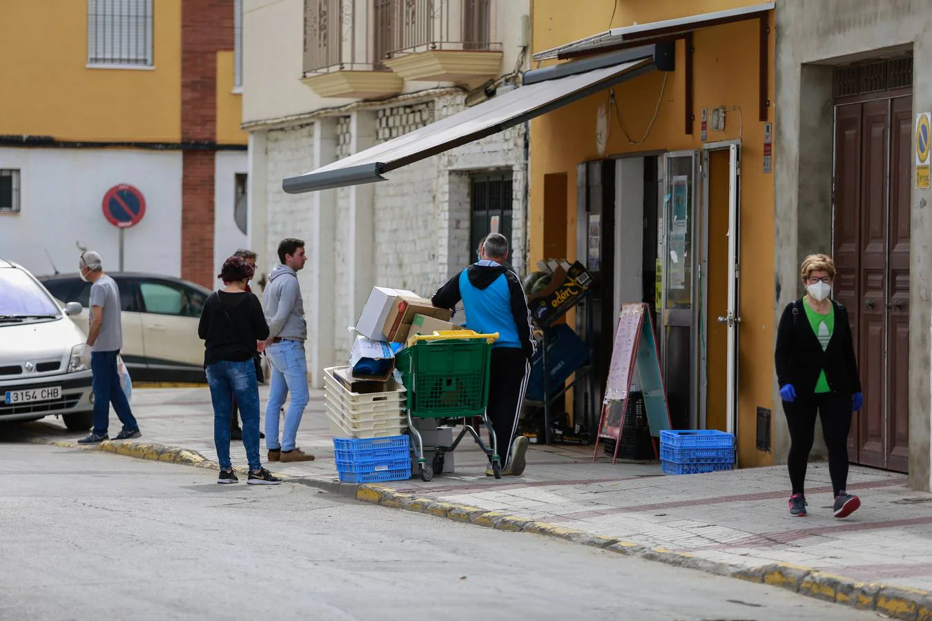 Coronavirus en Sevilla: día a día de los vecinos de La Algaba durante el confinamiento