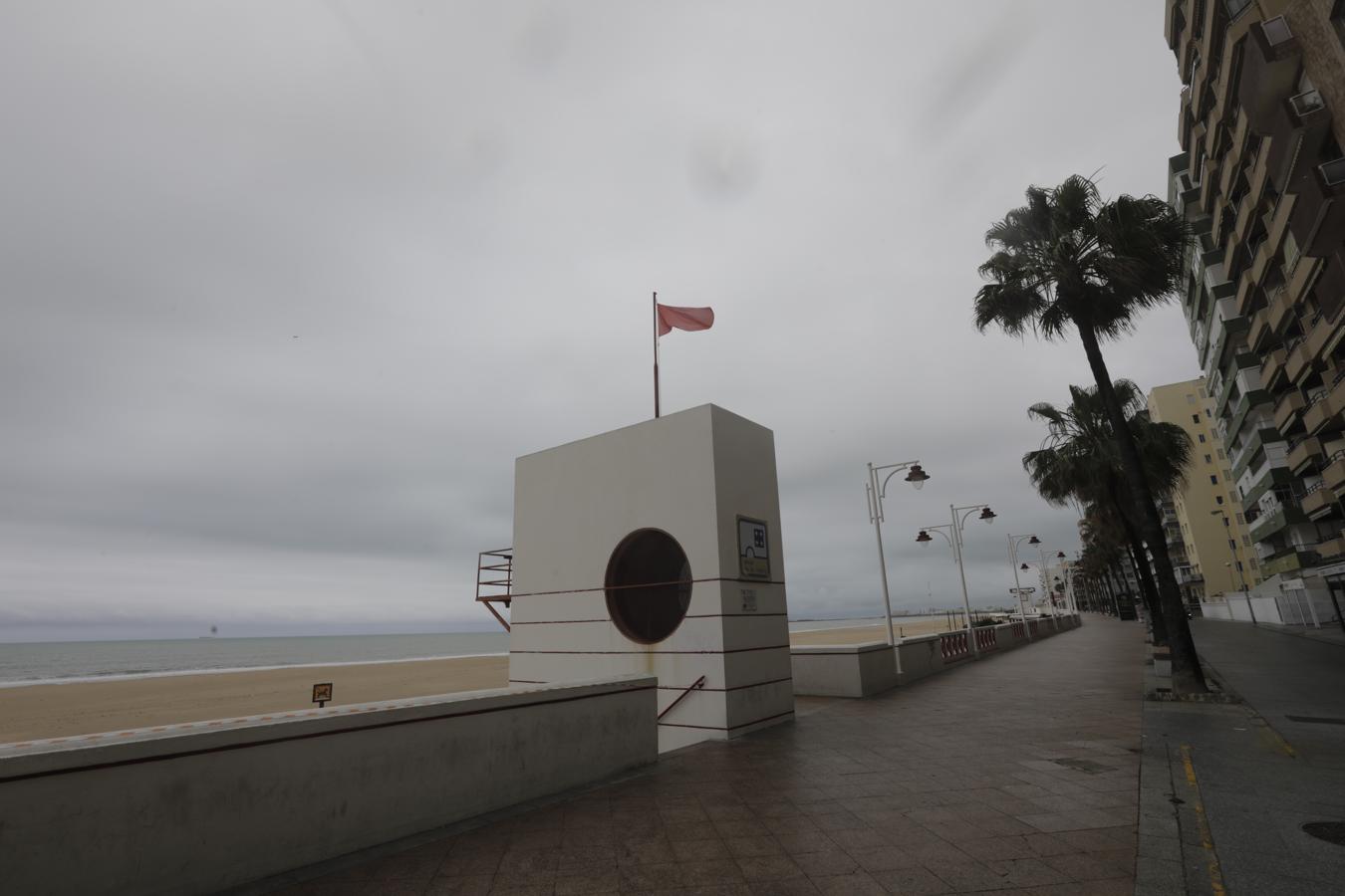 FOTOS: Así están las playas y los parques de Cádiz a unas horas de su reapertura