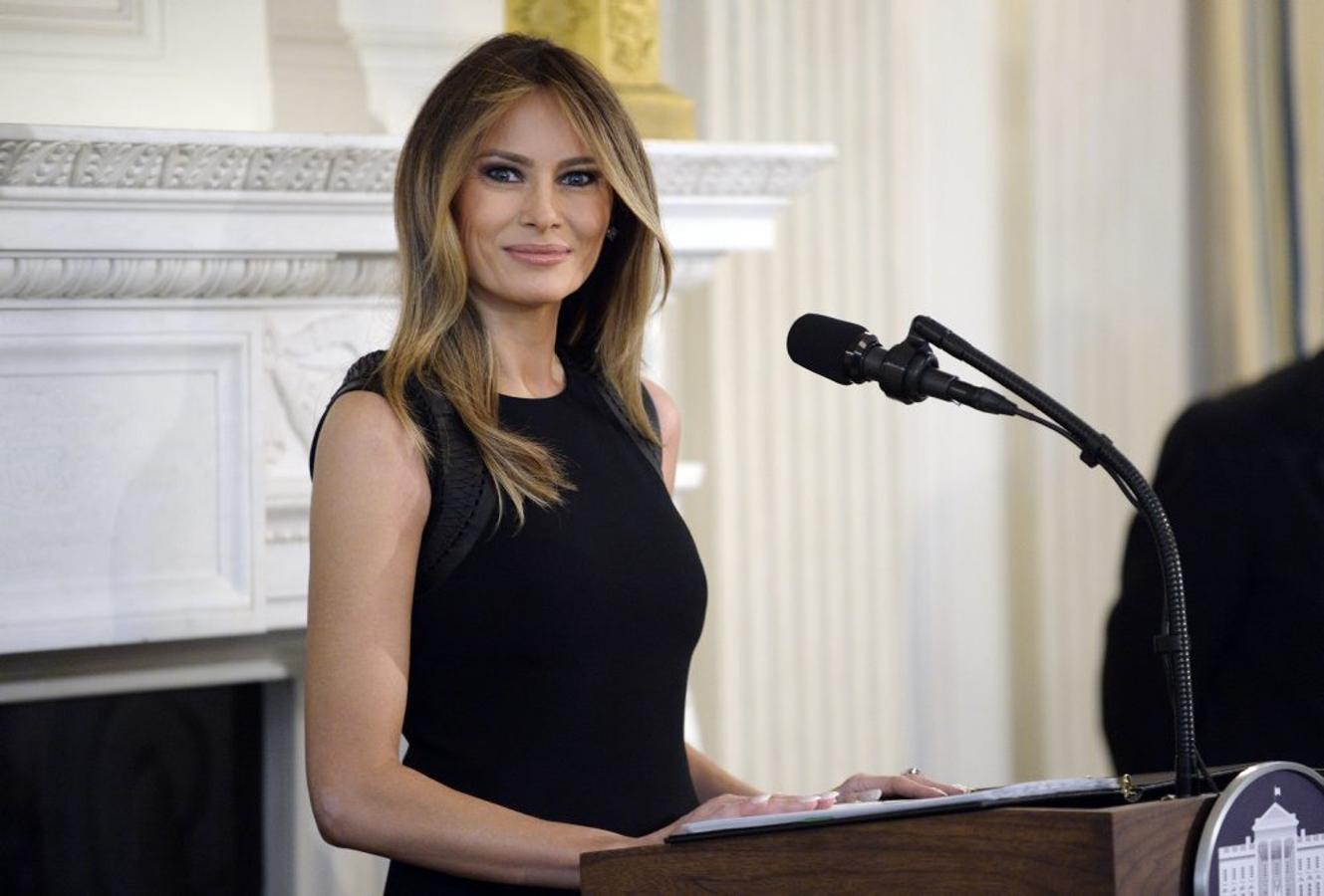 De modelo a primera dama: los 50 años de Melania Trump, en imágenes