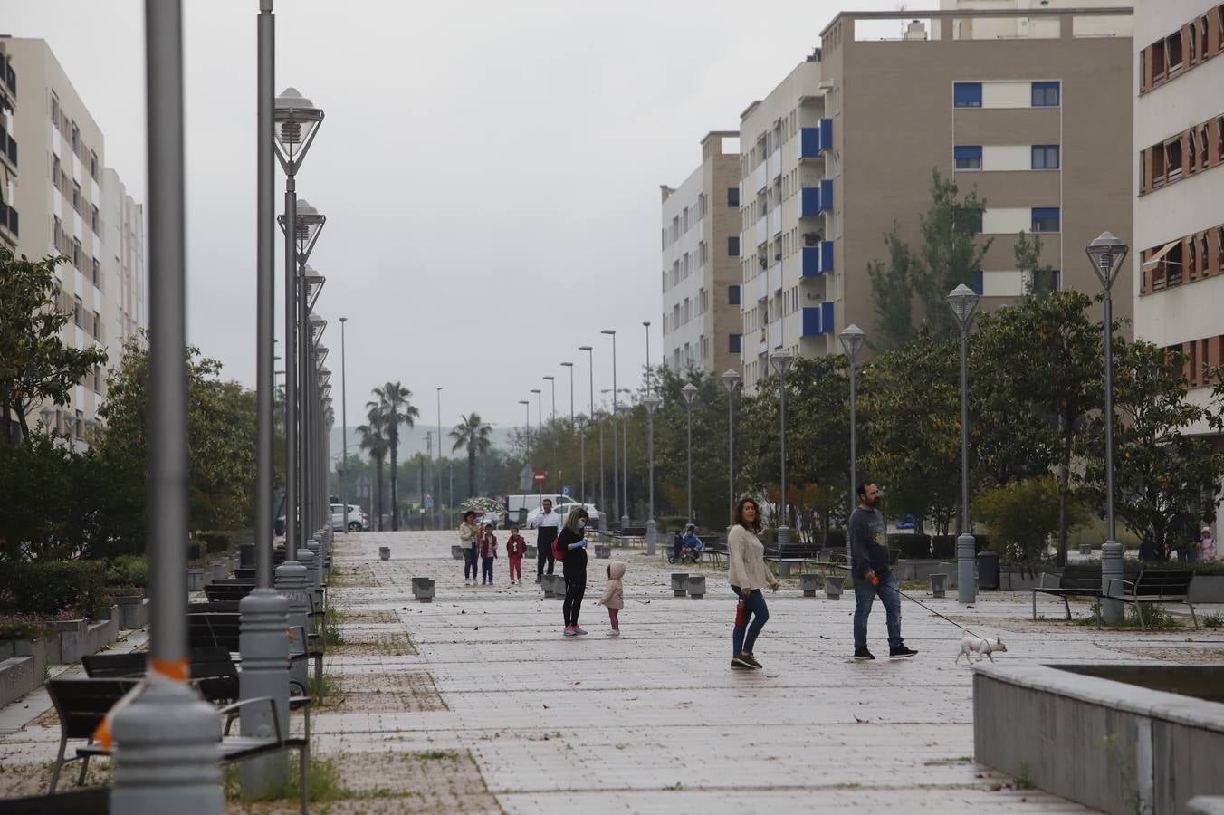 En imágenes, la primera salida de los niños a la calle en Córdoba (I)