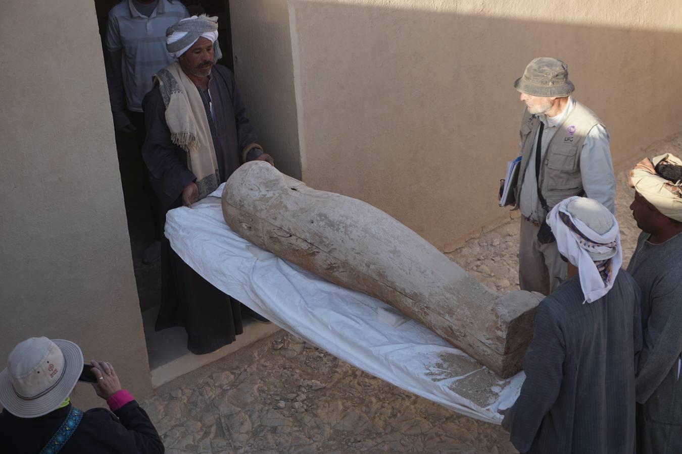 En imágenes, los hallazgos realizados por investigadores sevillanos en Egipto