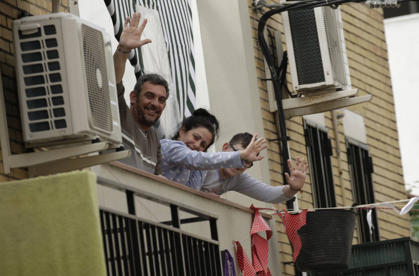 Coronavirus en Sevilla: Su Eminencia, un barrio que no pierde la esperanza