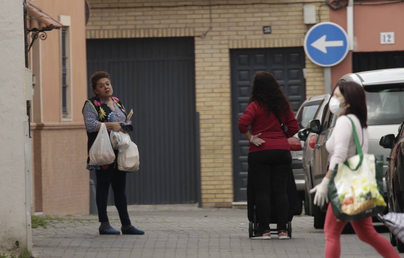 Coronavirus en Sevilla: Su Eminencia, un barrio que no pierde la esperanza