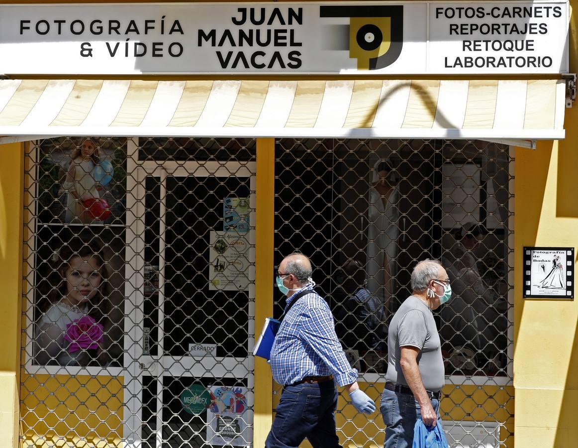 El barrio de Poniente de Córdoba durante el confinamiento, en imágenes