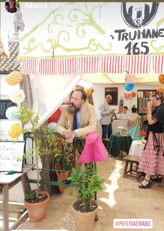 #MiferiaenABC: las imágenes de nuestros lectores celebrando la Feria de Abril desde sus hogares (III)