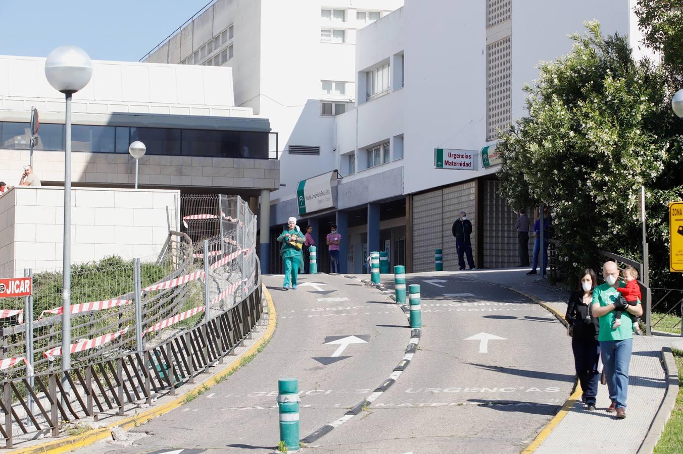 La tensa calma del Hospital Reina Sofía de Córdoba