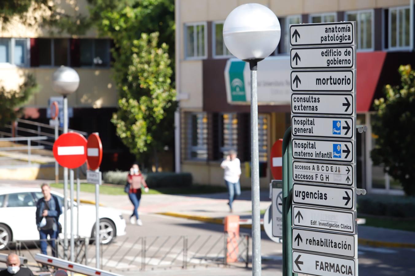 La tensa calma del Hospital Reina Sofía de Córdoba