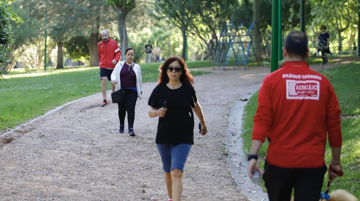 El deporte en el Parque Cruz Conde de Córdoba, en imágenes