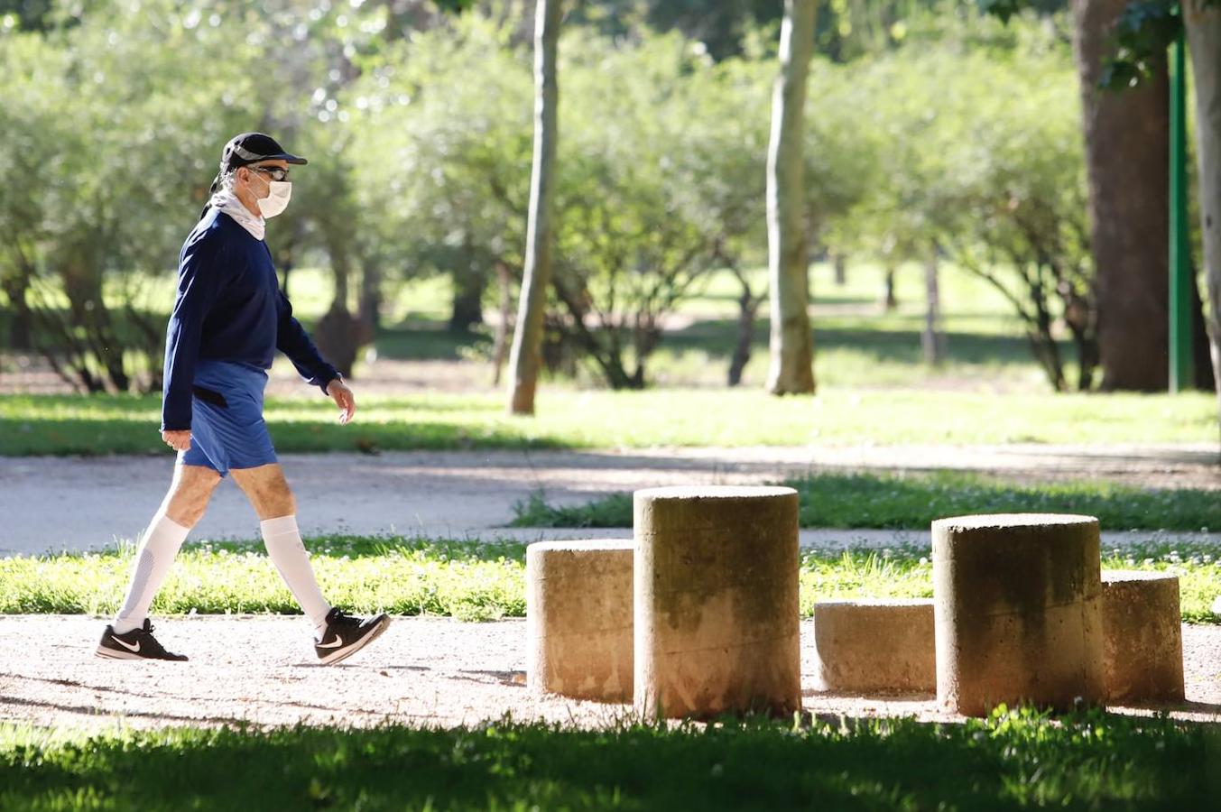 El deporte en el Parque Cruz Conde de Córdoba, en imágenes