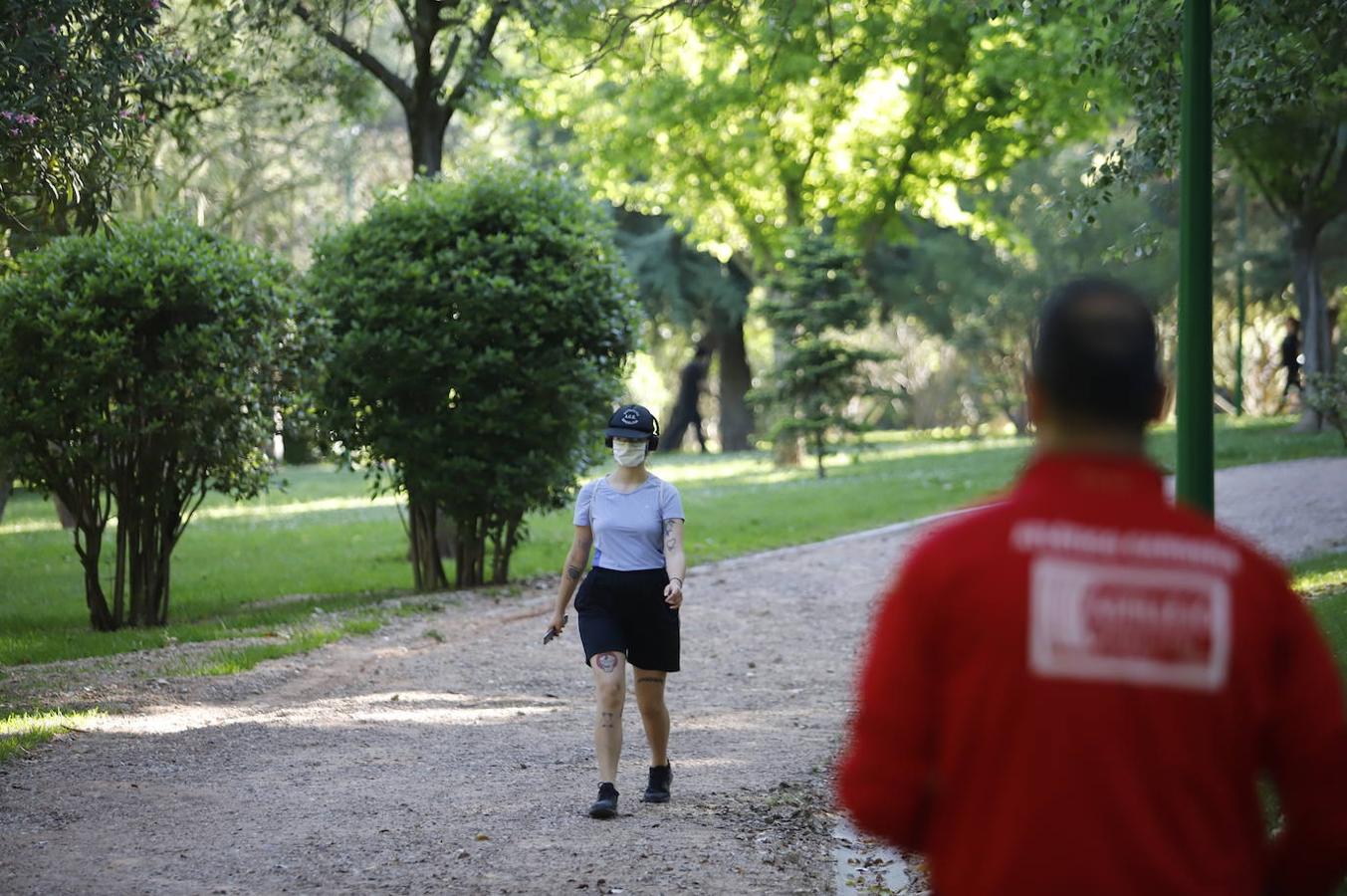 El deporte en el Parque Cruz Conde de Córdoba, en imágenes