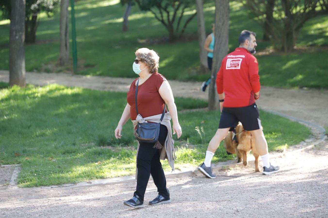 El deporte en el Parque Cruz Conde de Córdoba, en imágenes