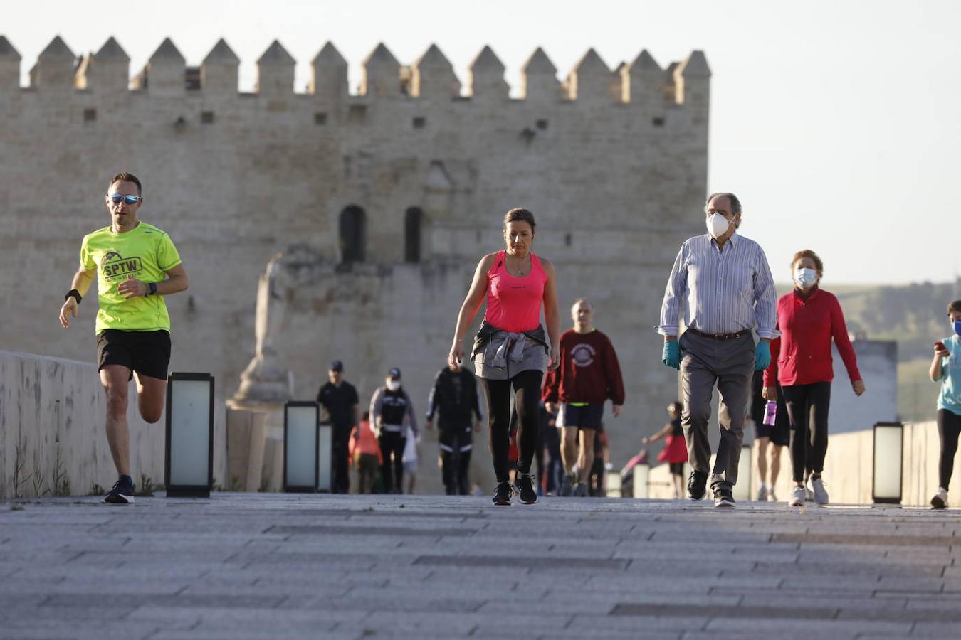 La primera salida de Córdoba para hacer deporte, en imágenes