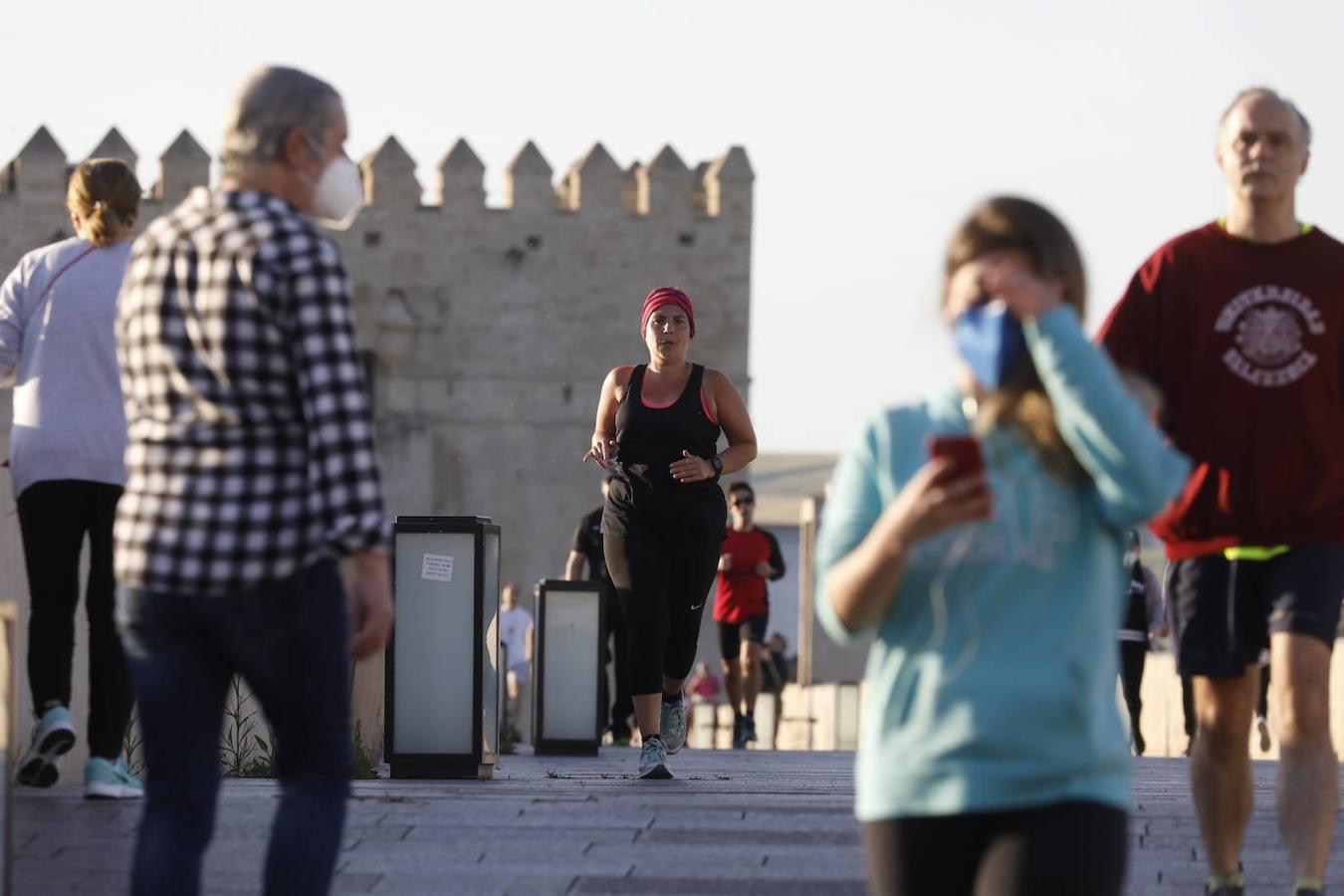 La primera salida de Córdoba para hacer deporte, en imágenes