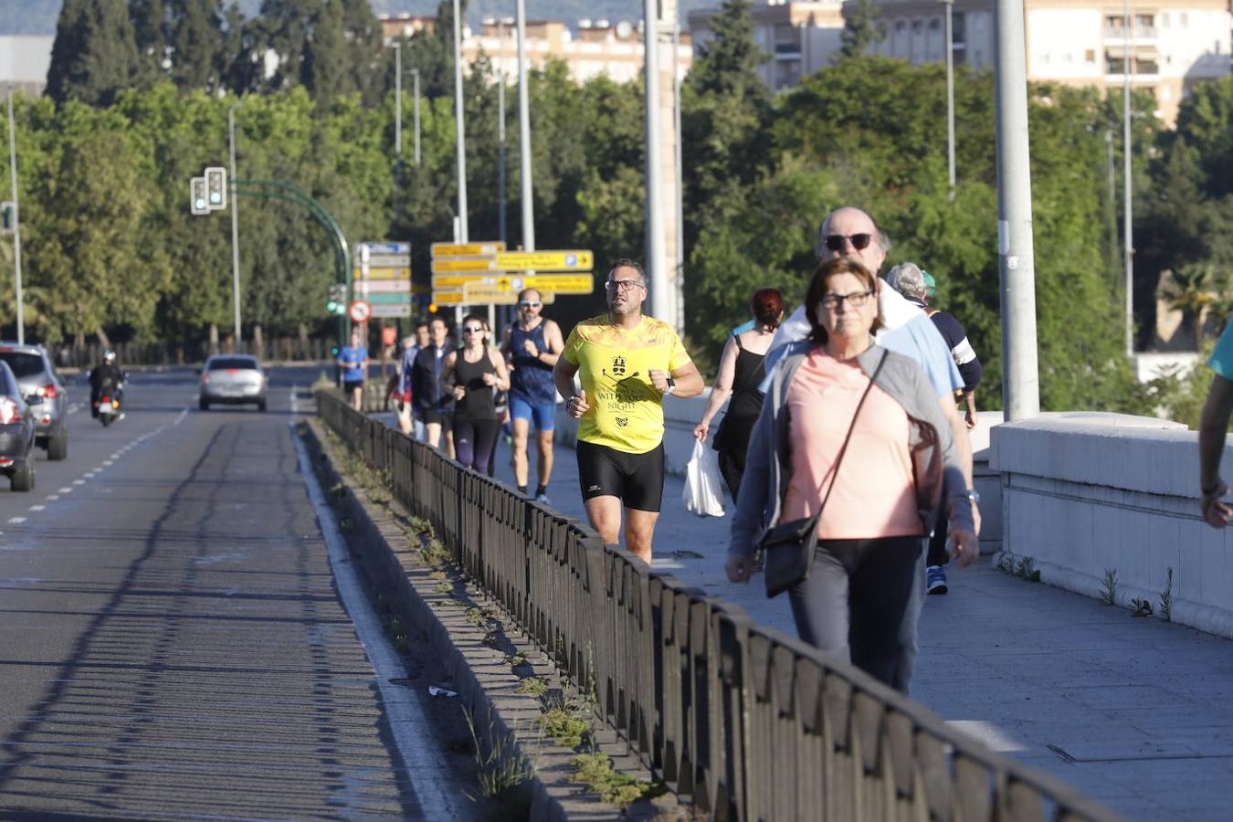 La primera salida de Córdoba para hacer deporte, en imágenes