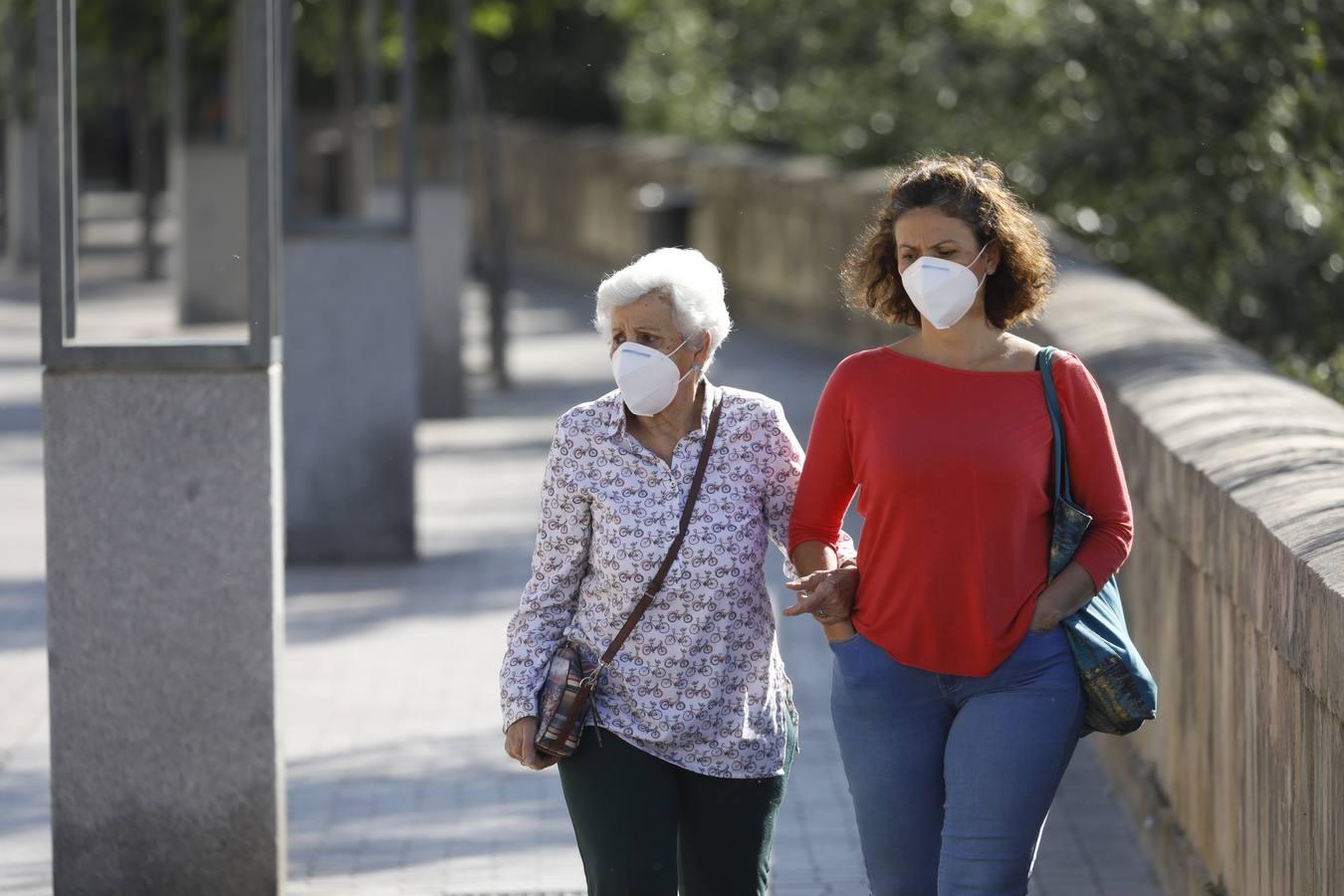 La primera salida de los mayores en Córdoba, en imágenes