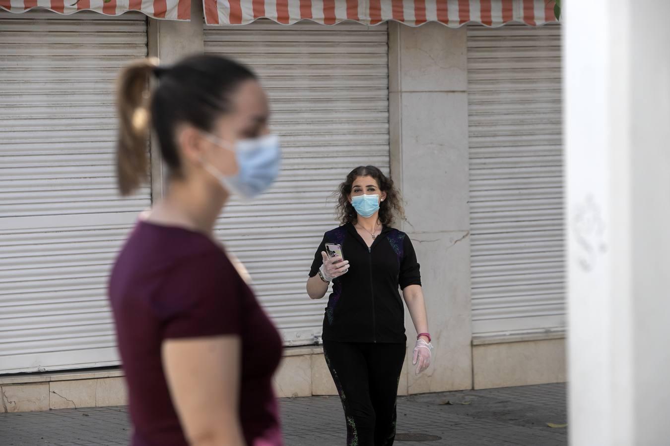 El barrio de la Huerta de la Reina de Córdoba durante el coronavirus, en imágenes