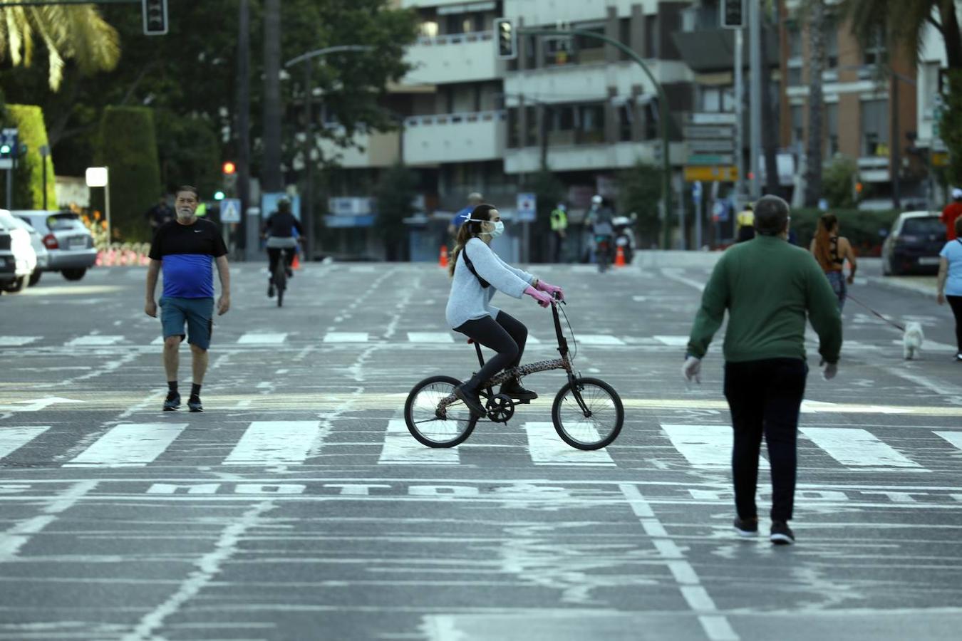 La peatonalización del Paseo de la Victoria de Córdoba, en imágenes