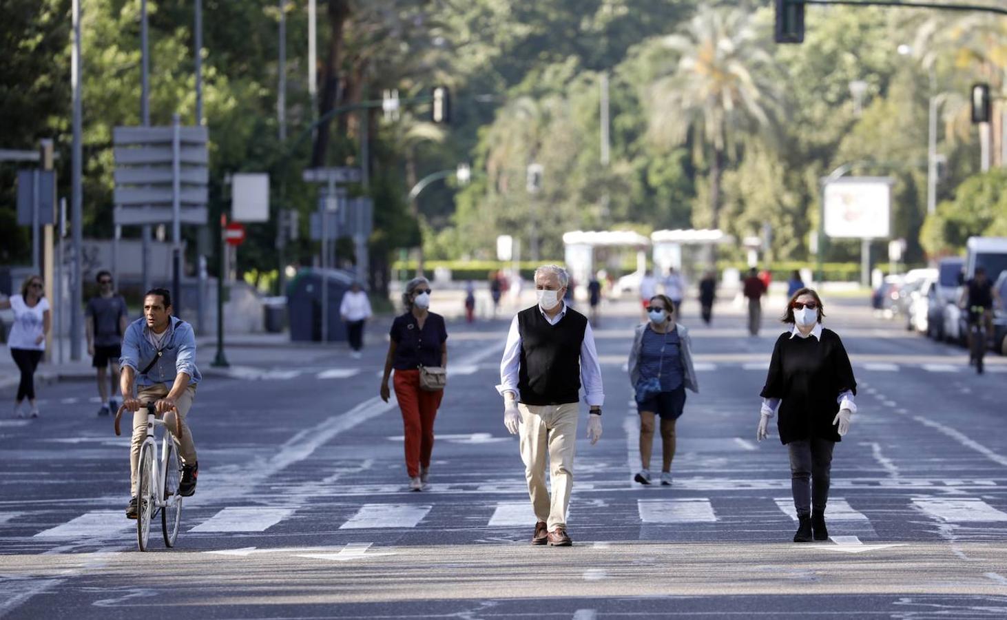 La peatonalización del Paseo de la Victoria de Córdoba, en imágenes