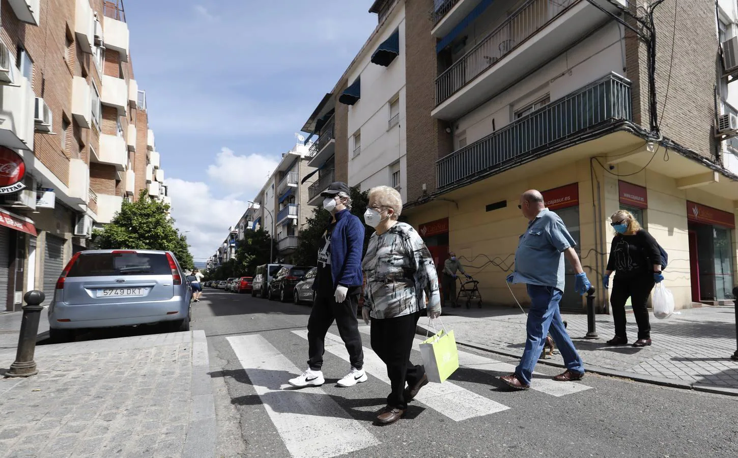 Coronavirus en los barrios de Córdoba: La resistencia de Sagunto, en imágenes