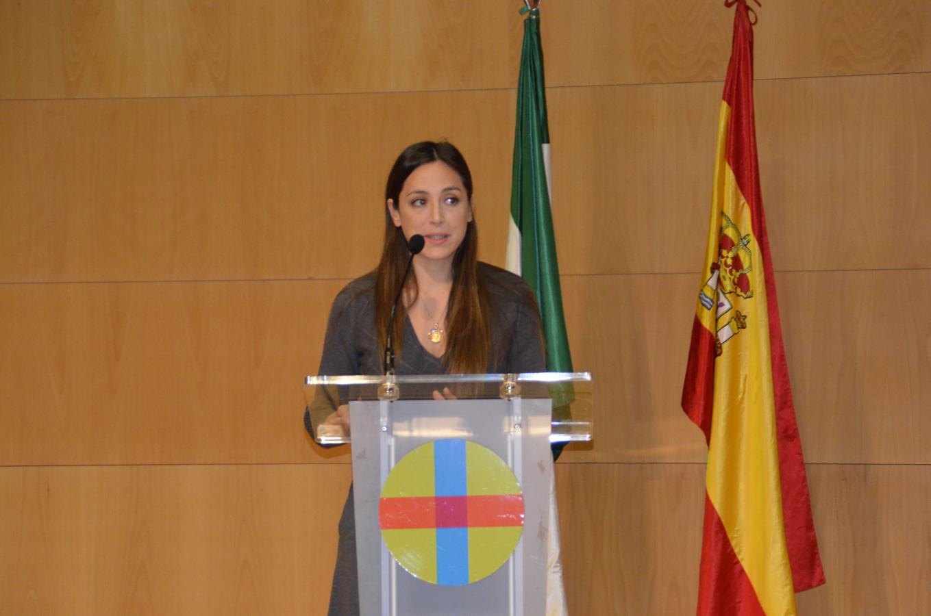 Tamara Falcó participa en una conferencia en la universidad San Pablo CEU de Bormujos