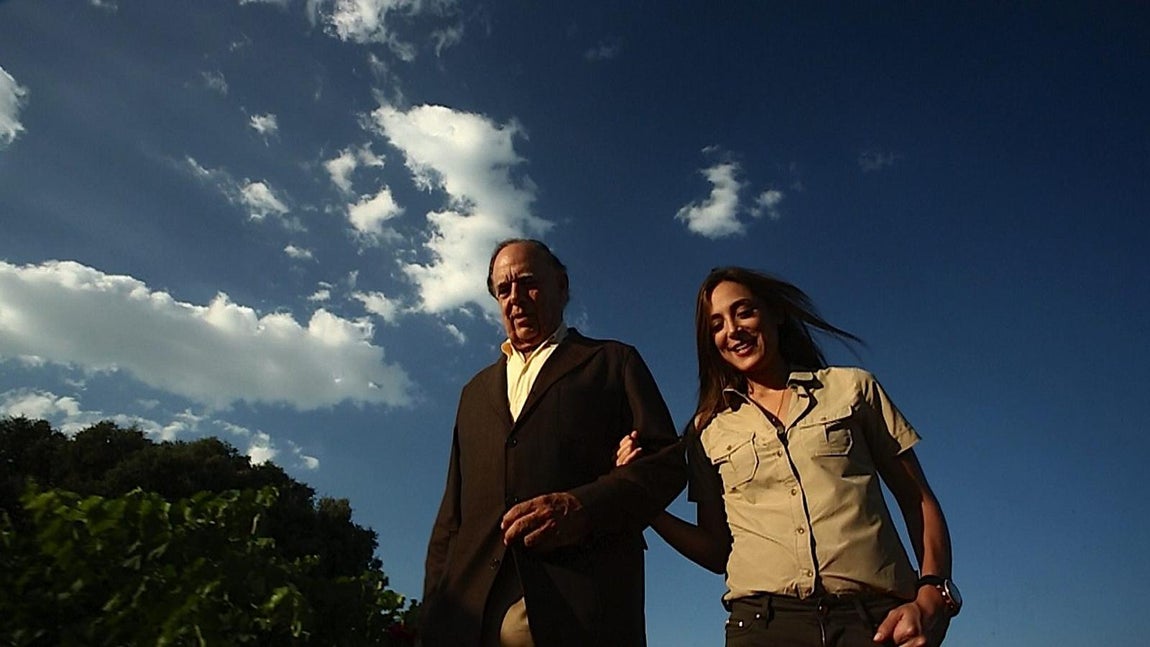 Calos y Tamara Falcó, en el campo