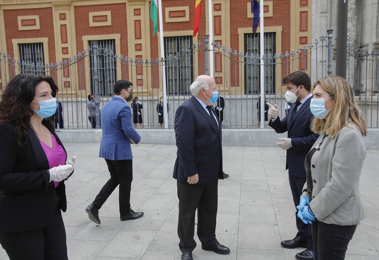 Andalucía, ya de luto oficial por las víctimas del coronavirus