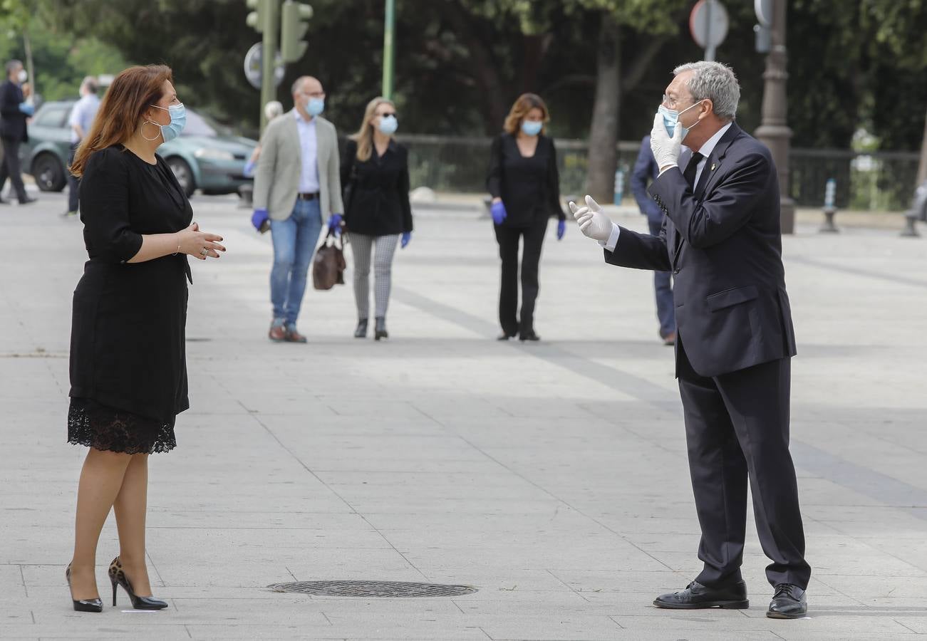 Andalucía, ya de luto oficial por las víctimas del coronavirus