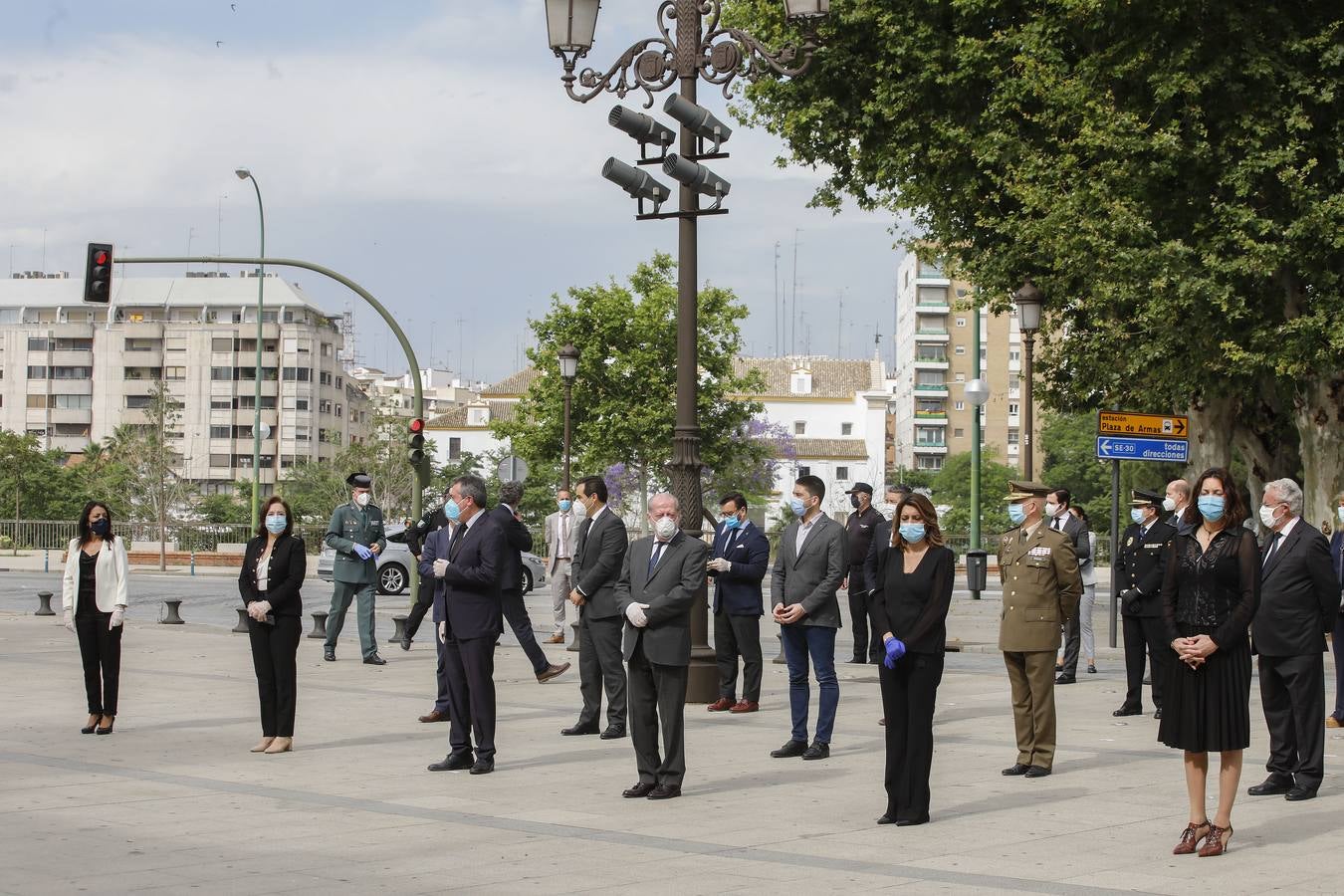 Andalucía, ya de luto oficial por las víctimas del coronavirus