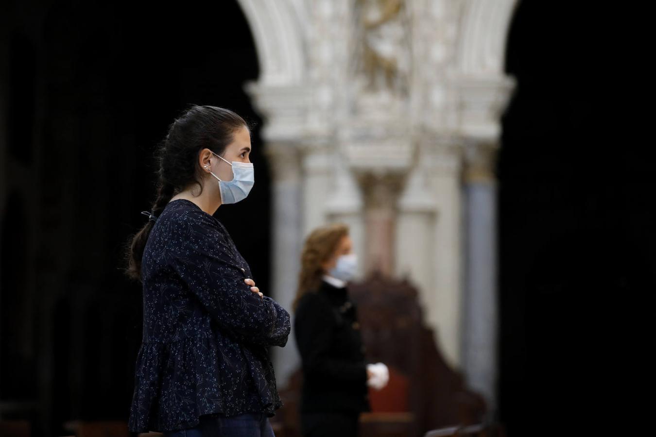 Las misas en Córdoba en la fase 1 de la desescalada, en imágenes