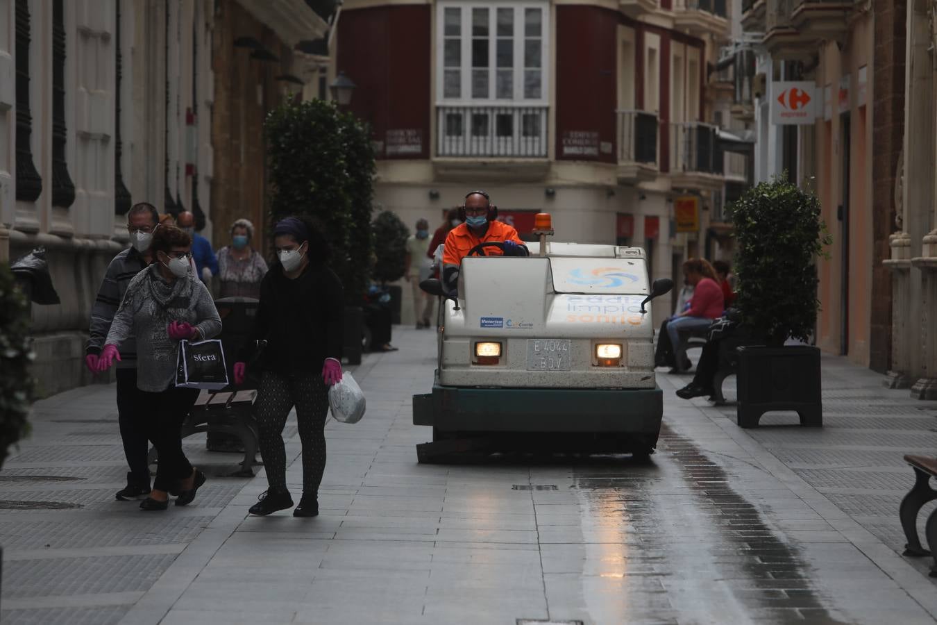 La fase 1 de la desescalada en Cádiz, en imágenes