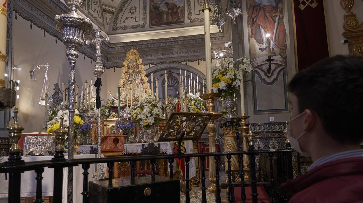 Las primeras visitas a la Virgen del Rocío