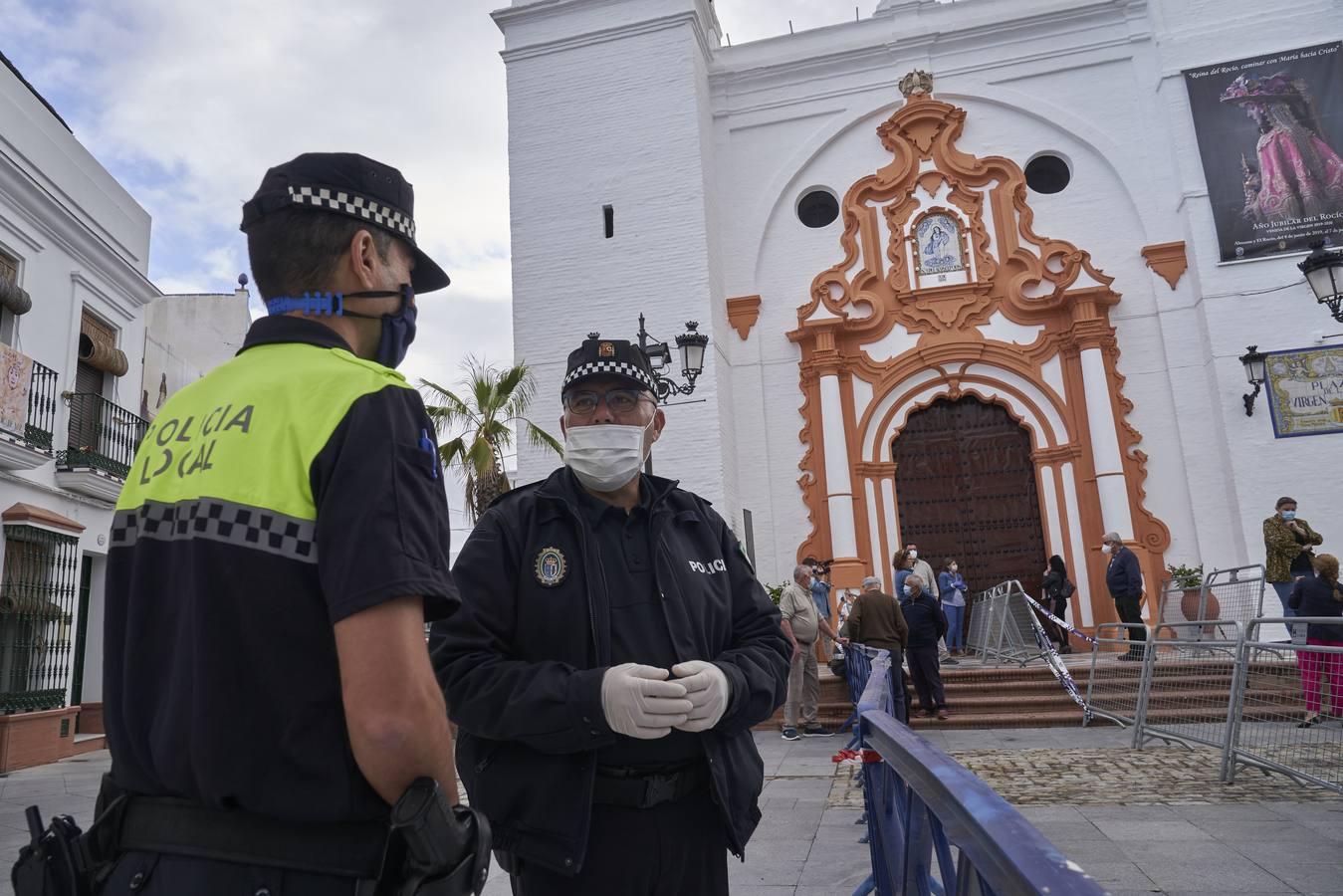 Las primeras visitas a la Virgen del Rocío