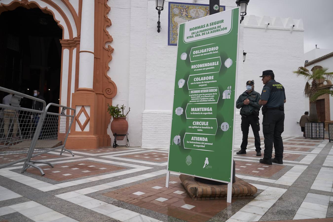 Las primeras visitas a la Virgen del Rocío