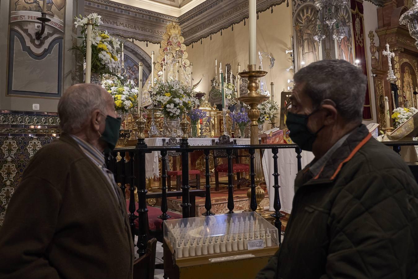 Las primeras visitas a la Virgen del Rocío