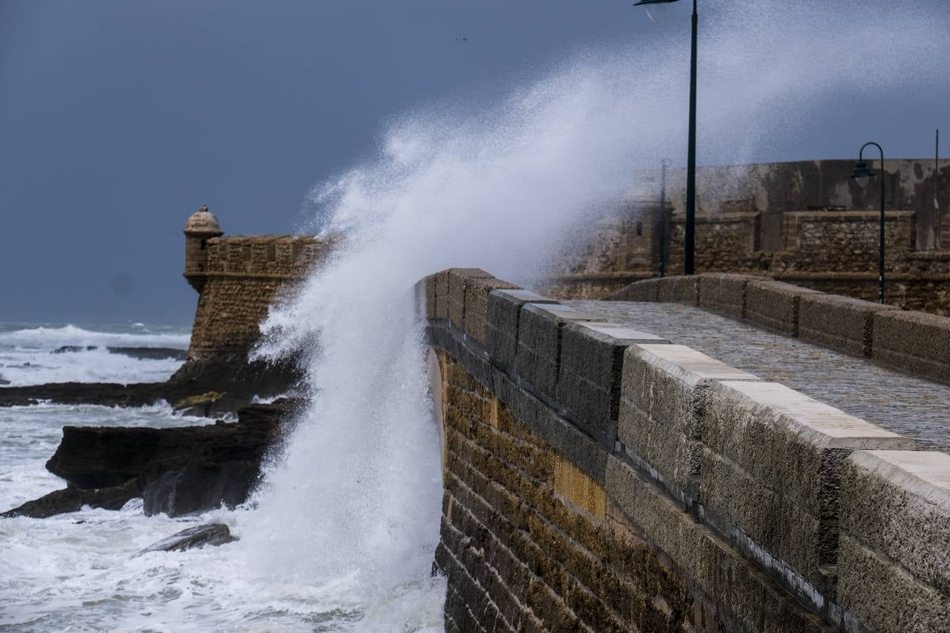 FOTOS: Temporal en Cádiz