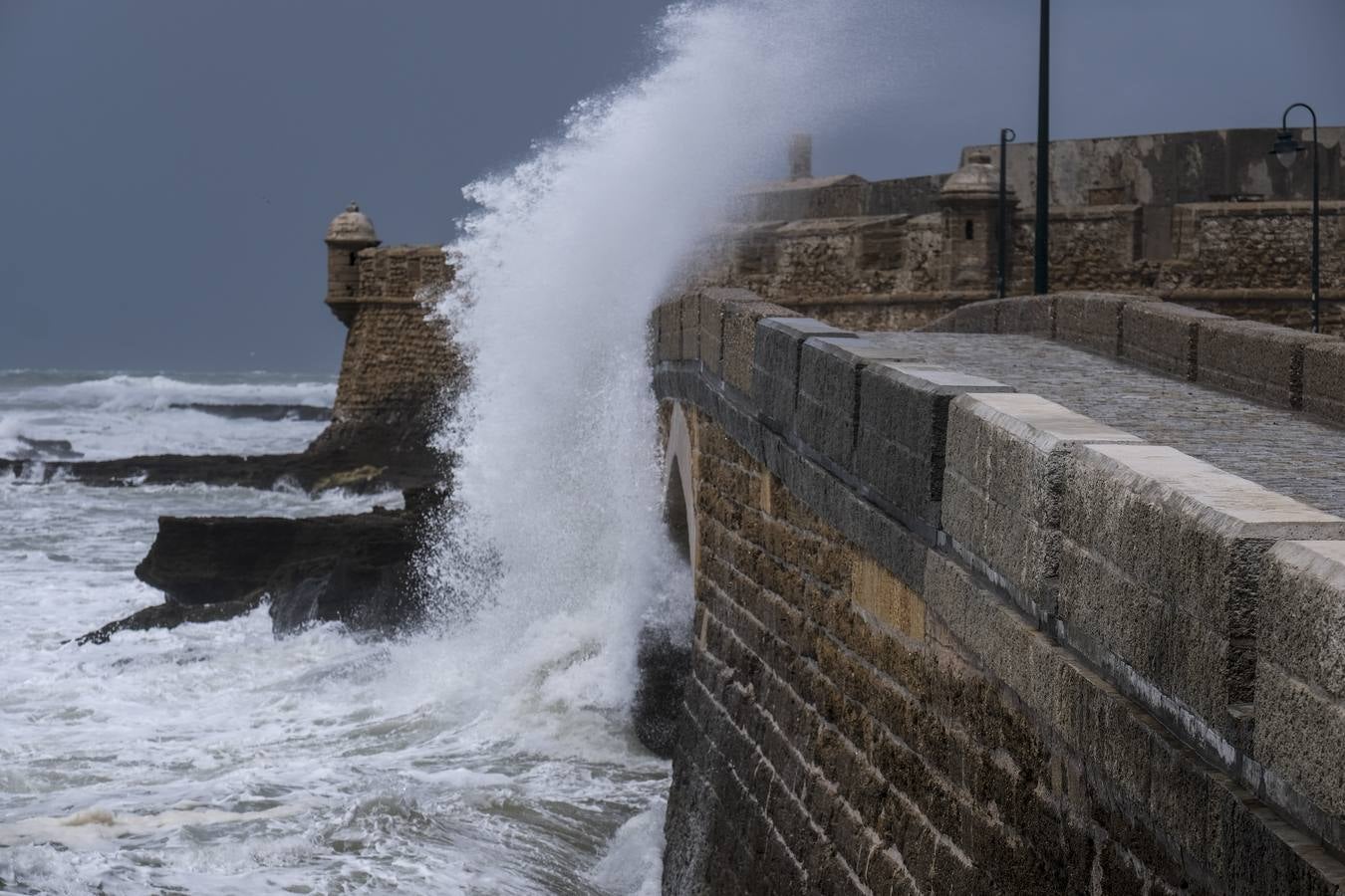 FOTOS: Temporal en Cádiz