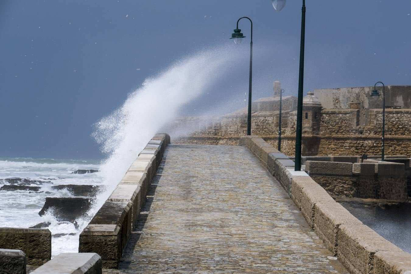 FOTOS: Temporal en Cádiz