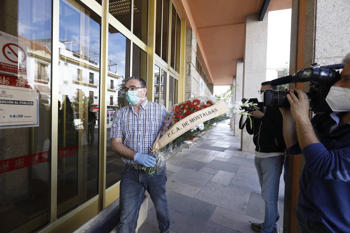 La despedida a Julio Anguita en el Ayuntamiento de Córdoba, en imágenes