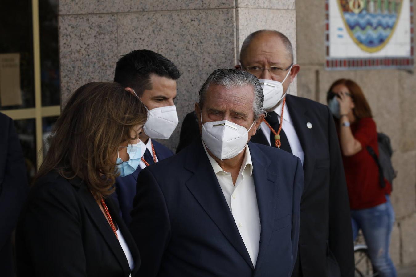 La despedida a Julio Anguita en el Ayuntamiento de Córdoba, en imágenes